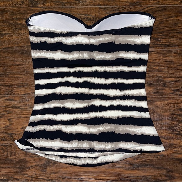 Skye Animal print Black Grey Brown Bandini Small Swim Tankini - Picture 4 of 5